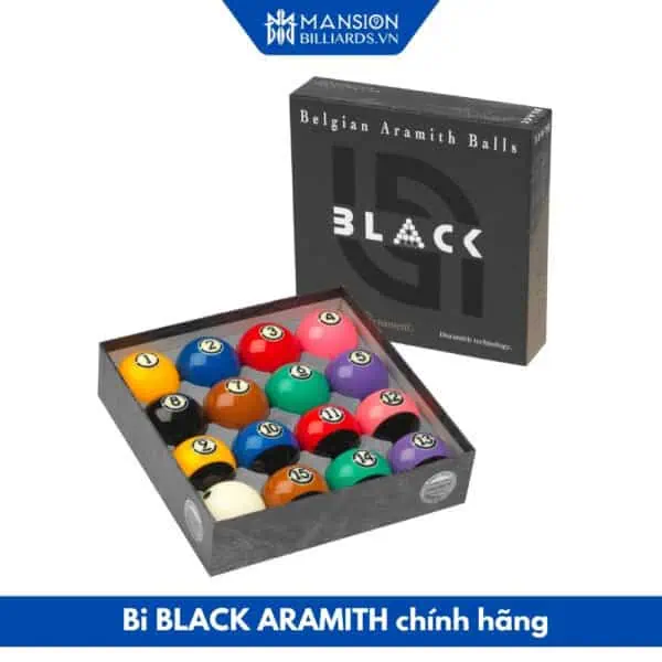 Bóng Bi Black Aramith chính hãng