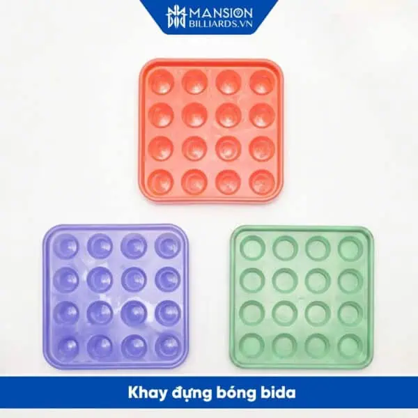 Khay nhựa đựng bóng bida