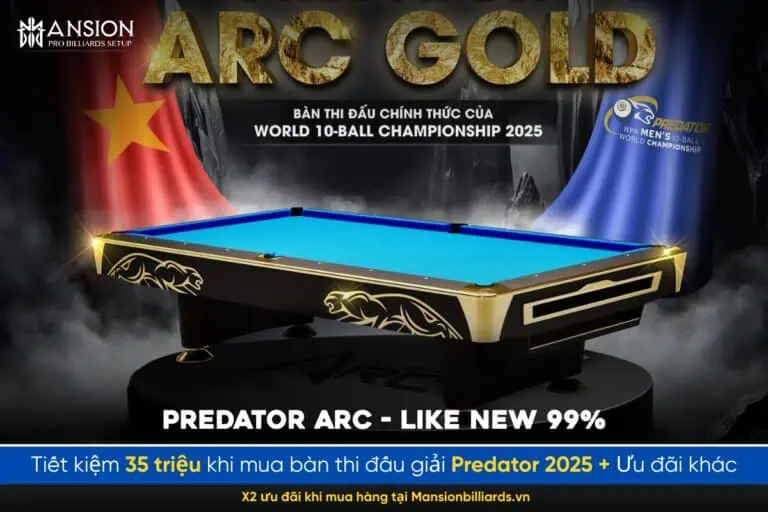 Predator ARC - Ưu đãi tại Mansion Billiards (2)