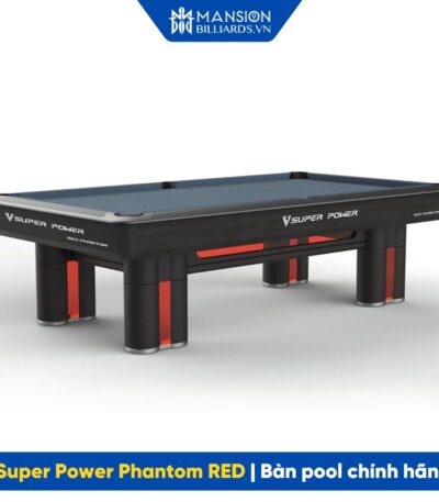 Super Power Phantom Red Ban Bida Pool Chinh Hang 00001 Mansion Billiards