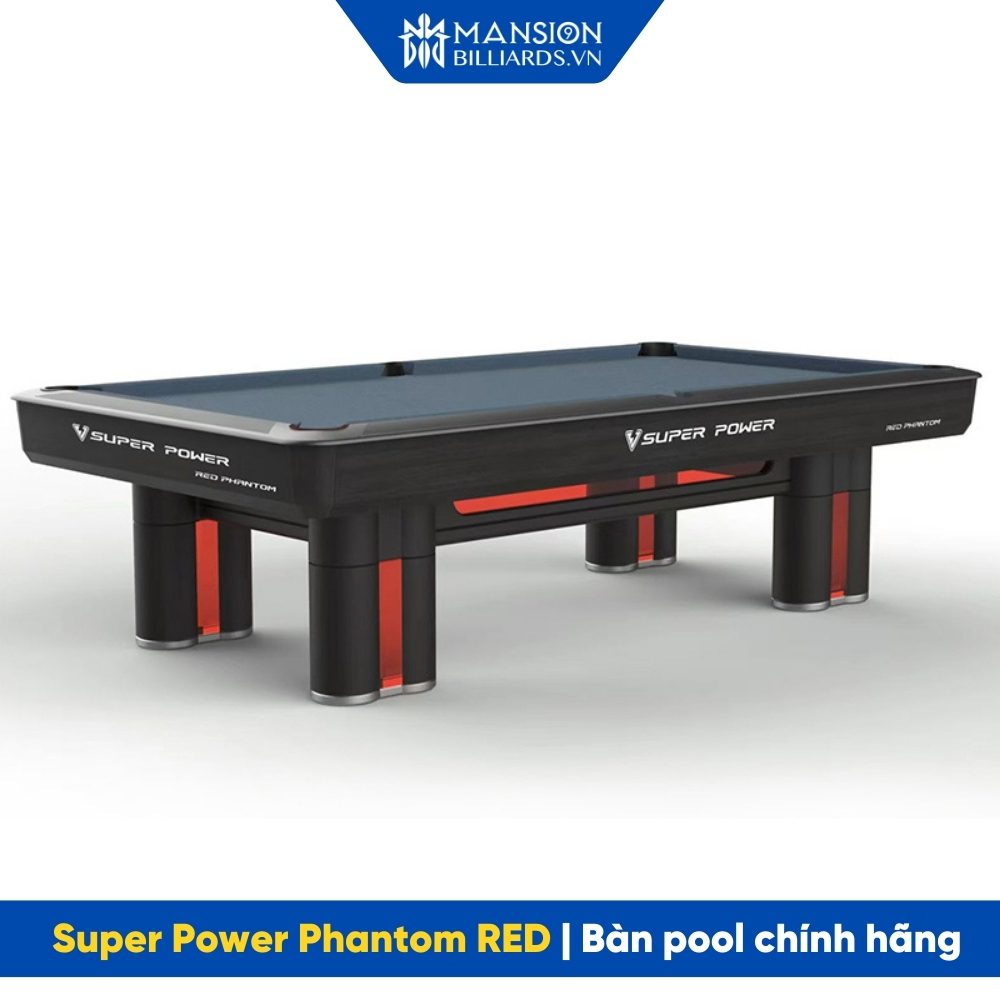 Super Power Phantom Red Ban Bida Pool Chinh Hang 00001 Mansion Billiards Super Power Phantom Red Ban Bida Pool Chinh Hang 00001 Mansion Billiards