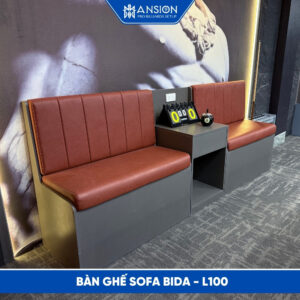 BAN GHE SOFA BIDA L100 Mansion Billiards - Mansionbilliards.com