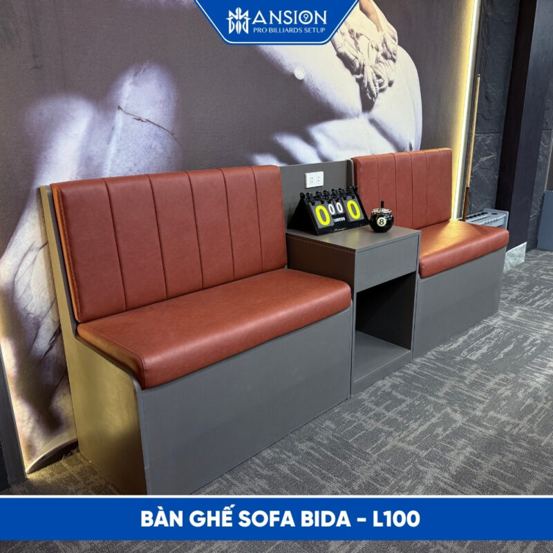 BAN GHE SOFA BIDA L100 Mansion Billiards - Mansionbilliards.com
