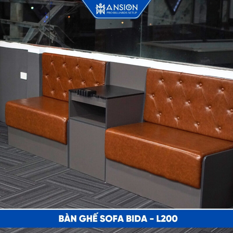 BAN GHE SOFA BIDA L200 3 Mansion Billiards - Mansionbilliards.com