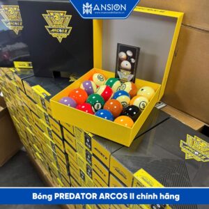 Bi Predator Arcos II Bong Bida Chinh Hang Mansion Billiards - Mansionbilliards.com