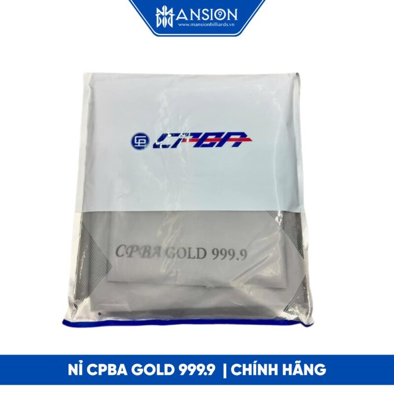 Vai Ni Ban Bida Lo CPBA Gold 999.9 Chinh Hang Mansion Billiards - Mansionbilliards.com