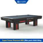 Super Power Phantom Red Ban Bida Pool Chinh Hang 00001 Mansion Billiards - Mansionbilliards.com