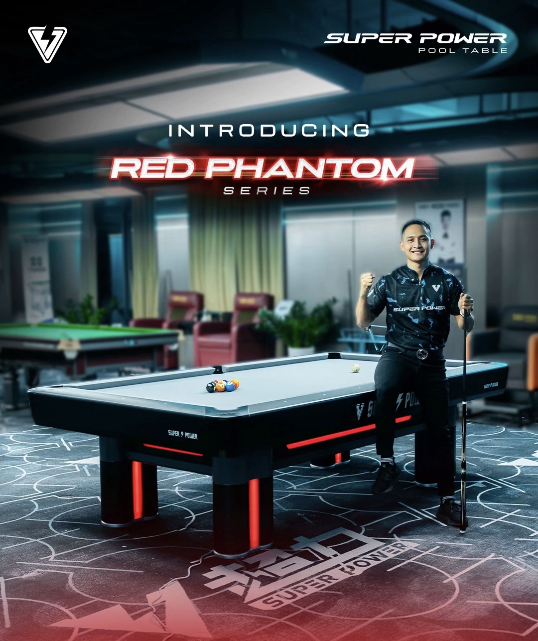 Super Power Phantom Red nhập khẩu