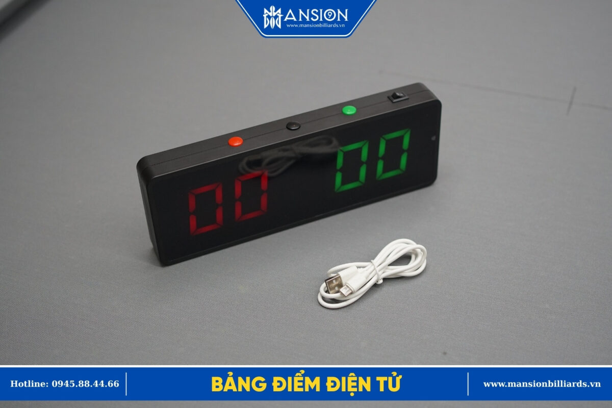 Bang Diem Bida Dien Tu 2 Nguoi Choi 13 Mansion Billiards - Mansionbilliards.com