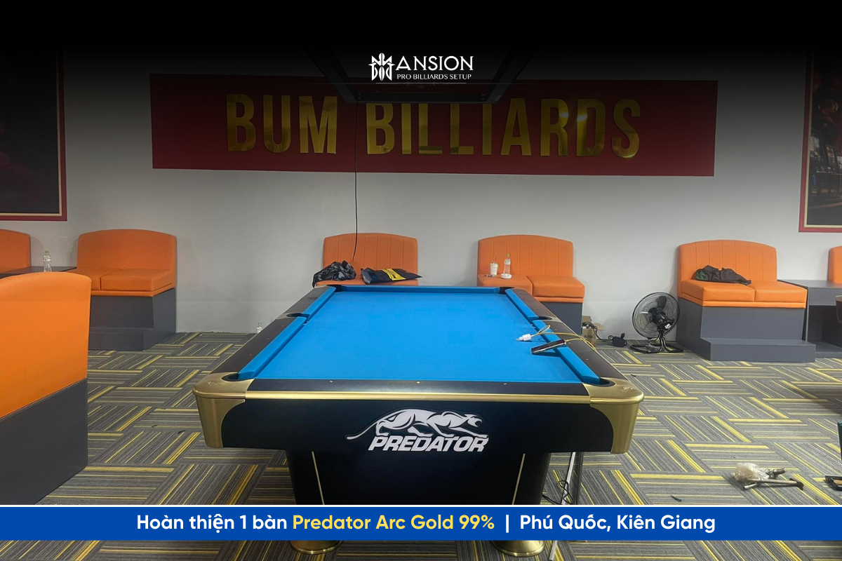Hoan Thien 1 Ban Predator Arc Gold 99 Phu Quoc Kien Giang2 Mansion Billiards - Mansionbilliards.com