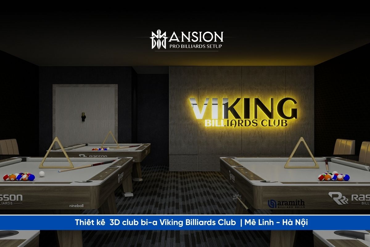 Viking 3D MS4 Mansion Billiards - Mansionbilliards.com