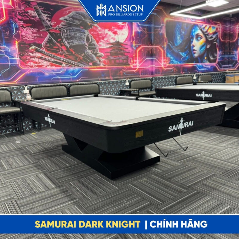 Ban Bida Samurai Dark Knight Chinh Hang 19 Mansion Billiards - Mansionbilliards.com