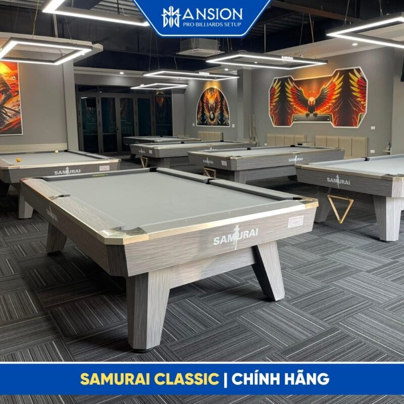 Samurai Classic Ban Bida Lo Chinh Hang 58 Mansion Billiards - Mansionbilliards.com