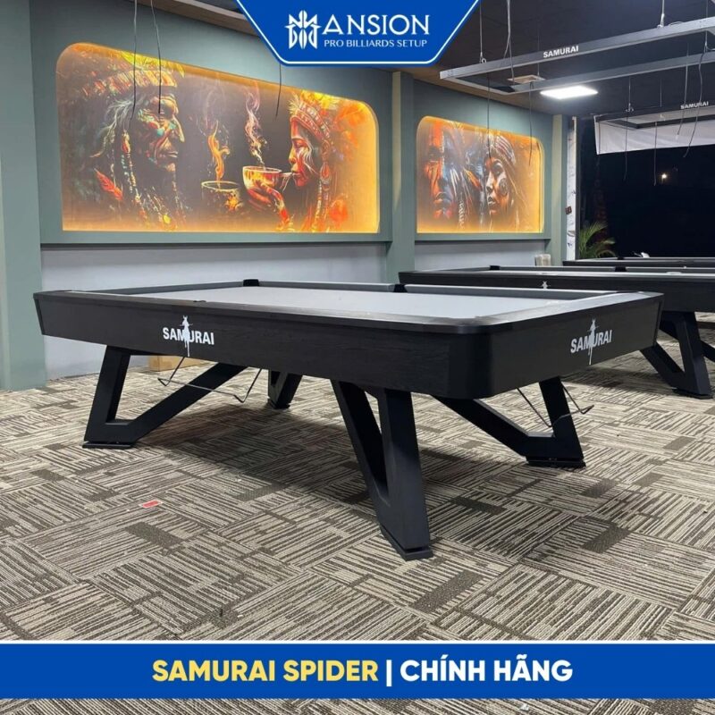 Samurai Spider Ban Bida Lo Chinh Hang 17 Mansion Billiards - Mansionbilliards.com